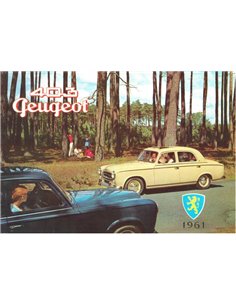 1961 PEUGEOT 403 BROCHURE DUTCH