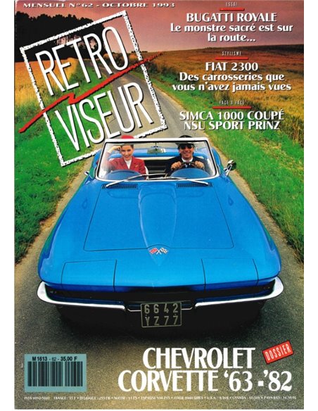 1993 RETROVISEUR MAGAZIN 60 FRANZÖSISCH