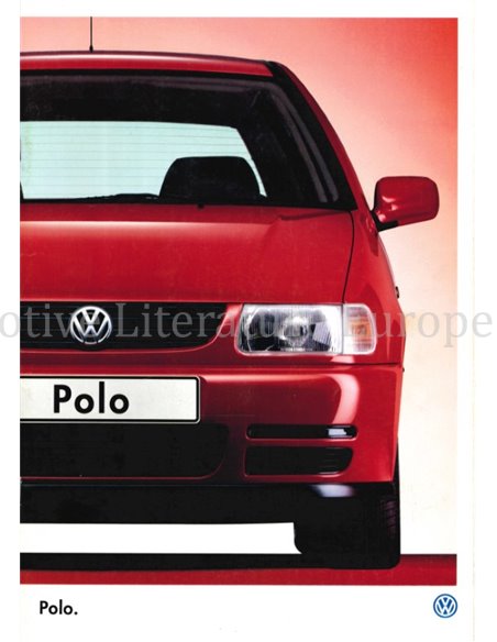 1998 VOLKSWAGEN POLO BROCHURE NEDERLANDS
