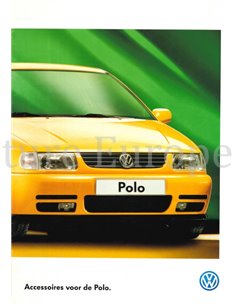 1998 VOLKSWAGEN POLO ZUBEHÖR PROSPEKT NIEDERLÄNDISCH