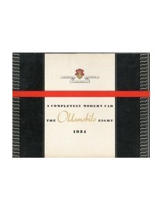 1934 OLDSMOBILE EIGHT BROCHURE ENGELS