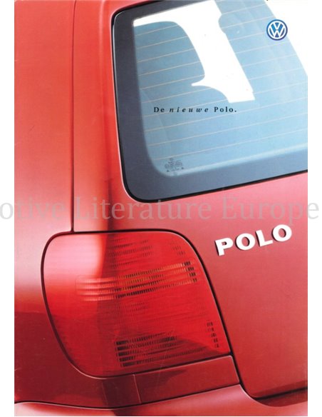 1999 VOLKSWAGEN POLO PROSPEKT NIEDERLÄNDISCH