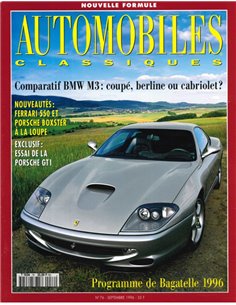 1996 AUTOMOBILES CLASSIQUES MAGAZIN 76 FRANZÖSISCH
