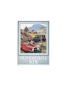 1929 OLDSMOBILE SIX BROCHURE ENGELS