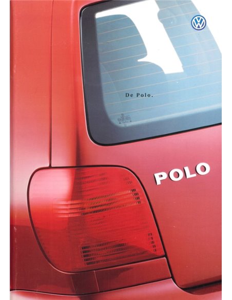 2000 VOLKSWAGEN POLO PROSPEKT NIEDERLÄNDISCH