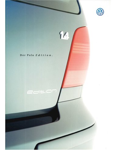 2000 VOLKSWAGEN POLO EDITION PROSPEKT NIEDERLÄNDISCH