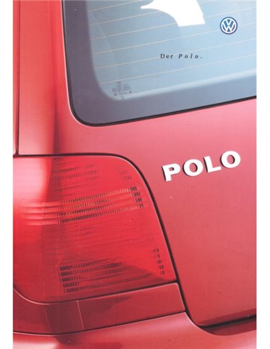 2000 VOLKSWAGEN POLO PROSPEKT NIEDERLÄNDISCH