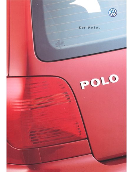 2000 VOLKSWAGEN POLO PROSPEKT NIEDERLÄNDISCH