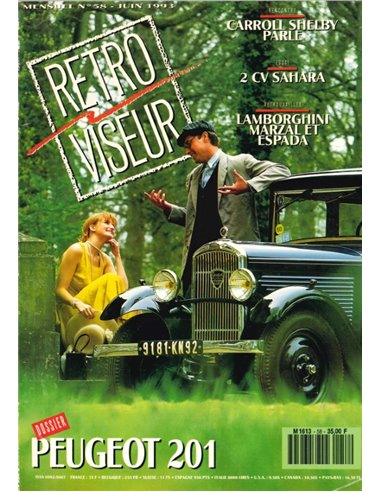1993 RETROVISEUR MAGAZIN 58 FRANZÖSISCH