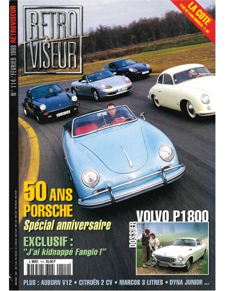 1998 RETROVISEUR MAGAZIN 114 FRANZÖSISCH