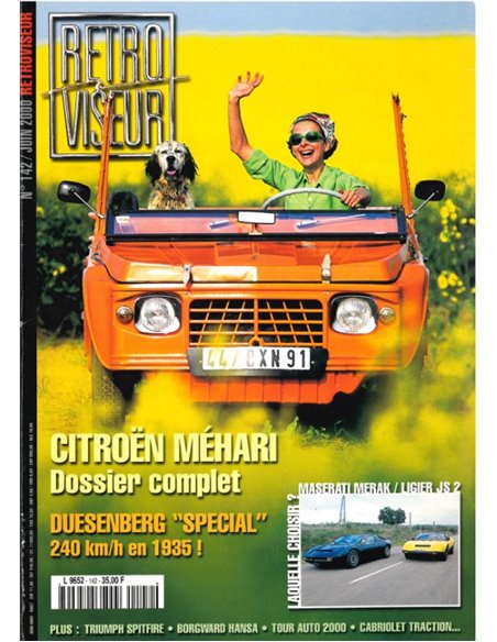 2000 RETROVISEUR MAGAZINE 142 FRANS