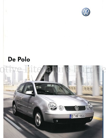 2004 VOLKSWAGEN POLO BROCHURE NEDERLANDS