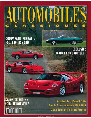 1996 AUTOMOBILES CLASSIQUES MAGAZINE 73 FRANS