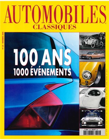 2000 AUTOMOBILES CLASSIQUES MAGAZINE 110 FRENCH
