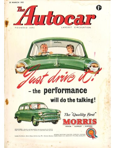 1955 THE AUTOCAR MAGAZIN 03 ENGLISCH