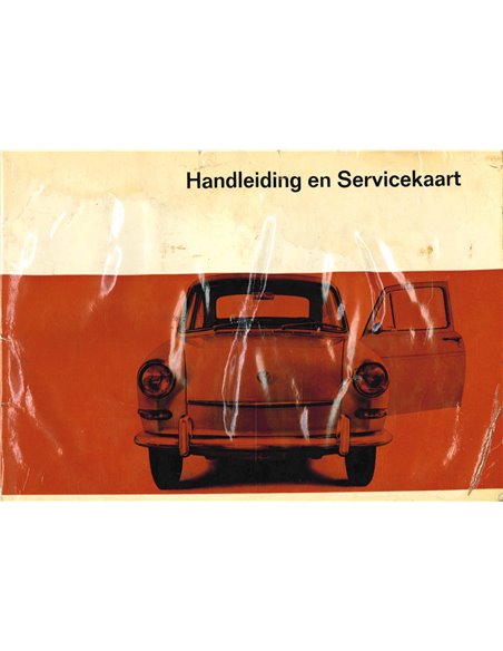 1967 VOLKSWAGEN 600 BETRIEBSANLEITUNG DEUTSCH