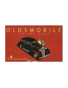 1936 OLDSMOBILE PROGRAMMA BROCHURE ENGELS