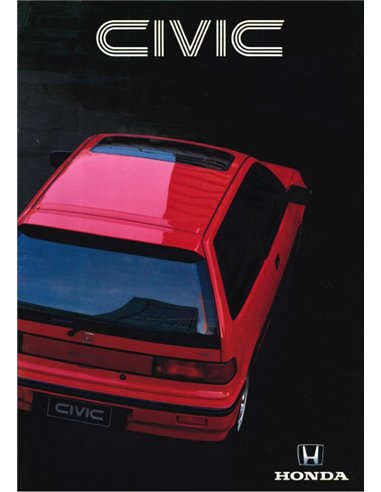 1991 HONDA CIVIC PROSPEKT NIEDERLÄNDISCH