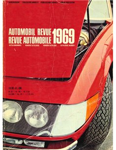 1969 AUTOMOBIL REVUE JAARBOEK DUITS FRANS