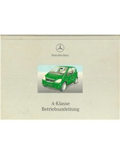 1999 MERCEDES BENZ A CLASS OWNERS MANUAL GERMAN