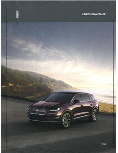 2022 LINCOLN NAUTILUS BROCHURE ENGELS (USA)