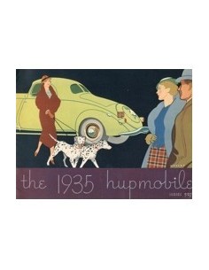 1935 HUPMOBILE SERIES 527 BROCHURE ENGELS