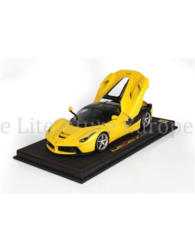 2013 LA FERRARI DIE CAST GIALLO MODENA BBR MODELAUTO 01/120