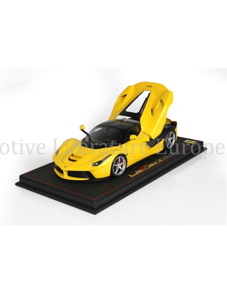 2013 LA FERRARI DIE CAST GIALLO MODENA BBR MODELAUTO 01/120