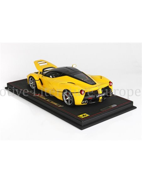 2013 LA FERRARI DIE CAST GIALLO MODENA BBR MODELAUTO 01/120