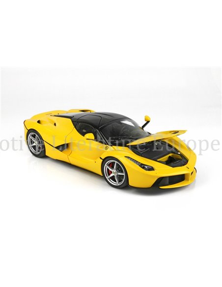 2013 LA FERRARI DIE CAST GIALLO MODENA BBR MODELAUTO 01/120