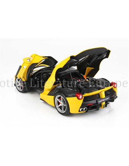 2013 LA FERRARI DIE CAST GIALLO MODENA BBR MODELAUTO 01/120