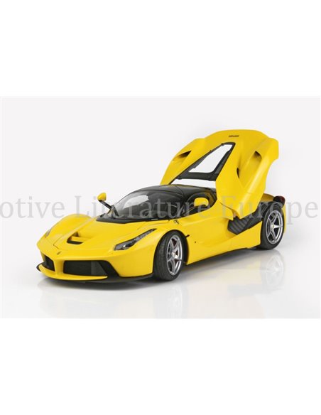 2013 LA FERRARI DIE CAST GIALLO MODENA BBR MODELAUTO 01/120