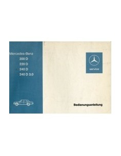 1975 MERCEDES BENZ E KLASSE BETRIEBSANLEITUNG DEUTSCH