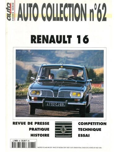 2001 AUTO COLLECTION MAGAZINE 62 FRENCH