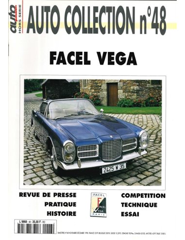 1998 AUTO COLLECTION MAGAZINE 48 FRENCH