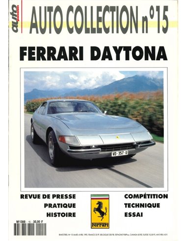 1993 AUTO COLLECTION MAGAZINE 15 FRENCH