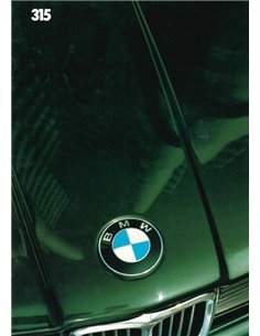 1983 BMW 3 SERIES BROCHURE GERMAN