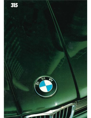 1983 BMW 3 SERIES BROCHURE GERMAN
