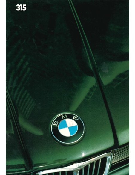 1983 BMW 3 SERIE BROCHURE DUITS