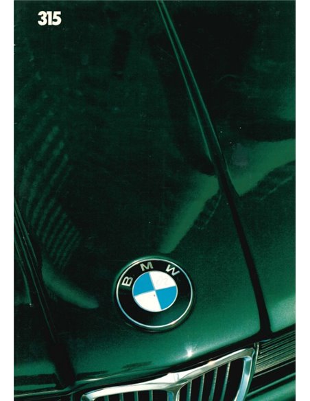 1982 BMW 3 SERIE BROCHURE NEDERLANDS