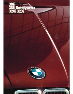 1985 BMW 3 SERIES BROCHURE GERMAN