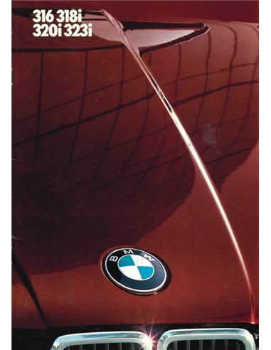 1982 BMW 3ER PROSPEKT NIEDERLÄNDISCH