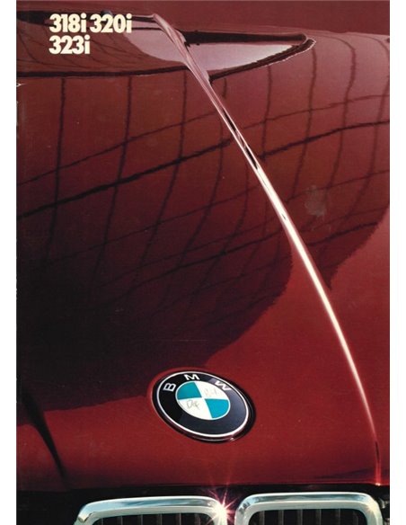 1984 BMW 3 SERIE LIMOUSINE BROCHURE DUITS