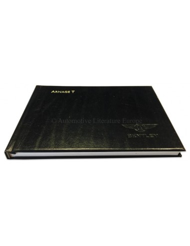 2003 BENTLEY ARNAGE T BETRIEBSANLEITUNG ENGLISCH