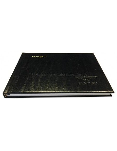 2003 BENTLEY ARNAGE T BETRIEBSANLEITUNG ENGLISCH
