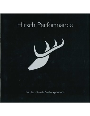 2003 SAAB 9.3 9.5 TURBO HIRSCH PERFORMANCE BROCHURE SWEDISH