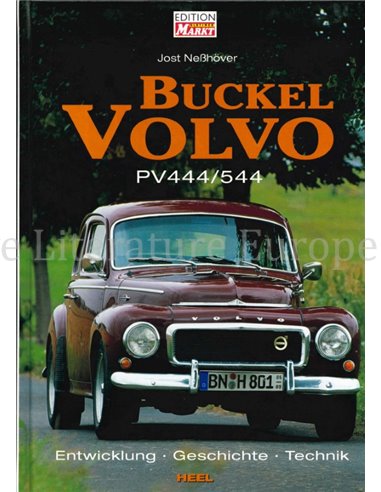 BUCKEL VOLVO PV444 / 544, ENTWICKLUNG -  GESCHICHTE - TECHNIK