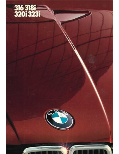 1983 BMW 3ER PROSPEKT NIEDERLÄNDISCH