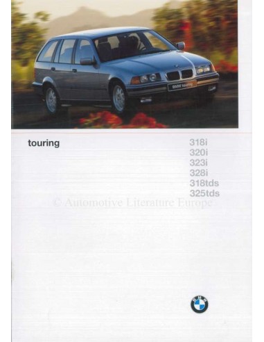 1996 BMW 3 SERIES TOURING BROCHURE DUTCH