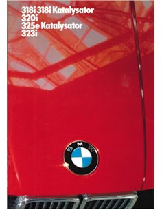 1986 BMW 3 SERIE BROCHURE DUITS